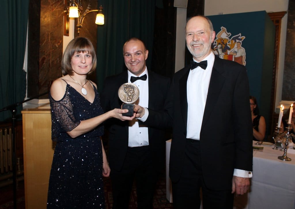 Kate Sadler (SSCE), Chris Hall (Carillion Energy Services) and Mike Kinghan (SSCE)
