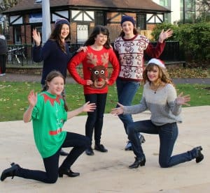 `Tap dancers from the King Edward VI Leisure Centre Dance Academy