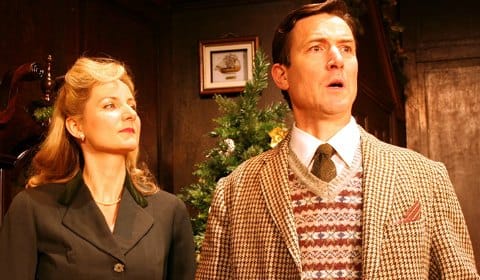 Corinne Wicks and Tom Butcher in The Holly and The Ivy