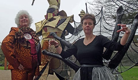  Sue Hudson, Roland Curtis and Jill Taylor as three of the sins