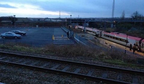 The new car park at Lichfield Trent Valley. Pic: Gary Stringer