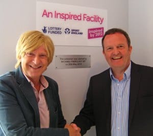 Michael Fabricant with Tim Aston