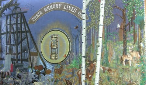 The new memorial embroidery