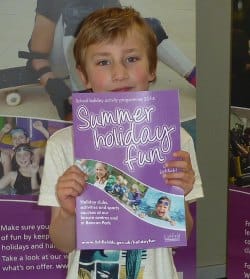Henry Epstein with the new summer holiday fun programme
