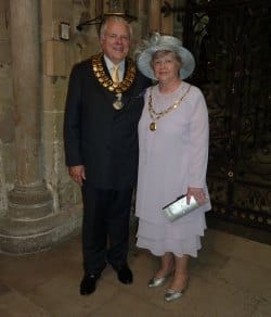 Lichfield District Council chairman Cllr David S Smith