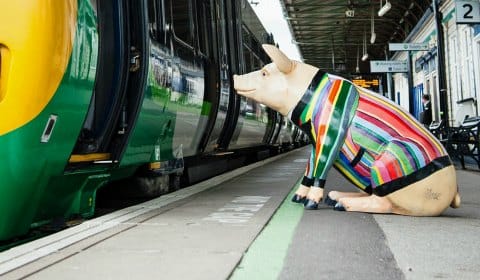 Trevor at Lichfield City station