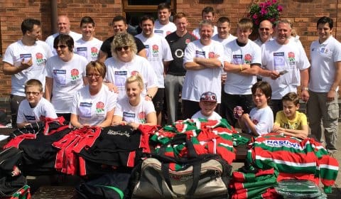 Burntwood RUFC volunteers