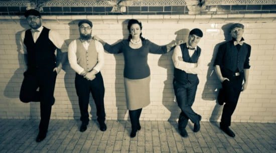 Kaz Hawkins with her band