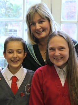 Victoria Musgrave with Rebecca Loundes and Madison Beadsmore