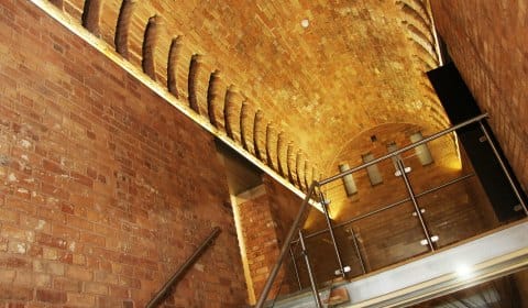 Part of the interior of the Malt House renovation