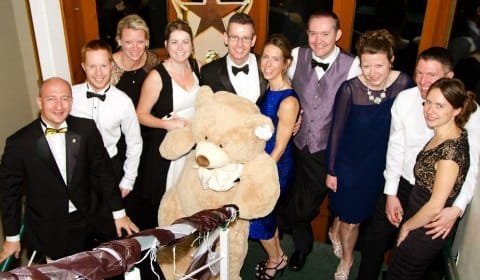 Guests at the Hollywood ball event organised by Lichfield Ladies Circle