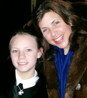 Madison with Kirstie Allsop
