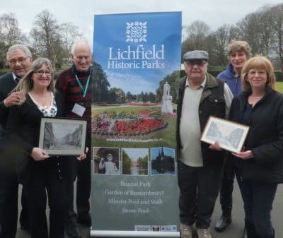 Members of the Facebook group and Friends of Lichfield Historic Parks