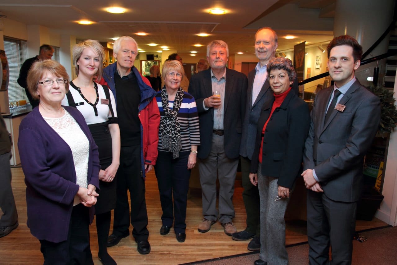 SSCE directors with Garrick staff and trustees