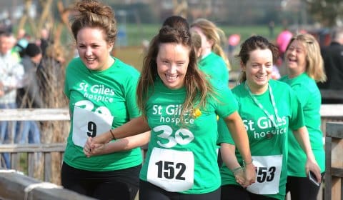 Runners taking part in last year's Lichfield 5K run