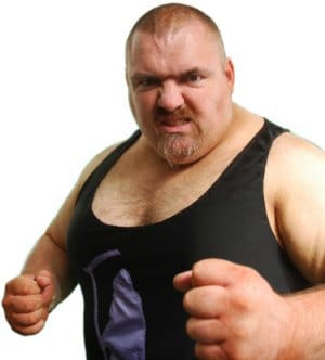 One of the wrestlers set to appear at the Lichfield Guildhall