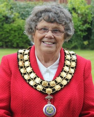 Cllr Norma Bacon, chair of Lichfield District Council