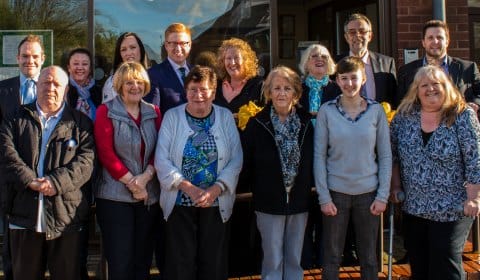 Some of the members of Burntwood Town Council