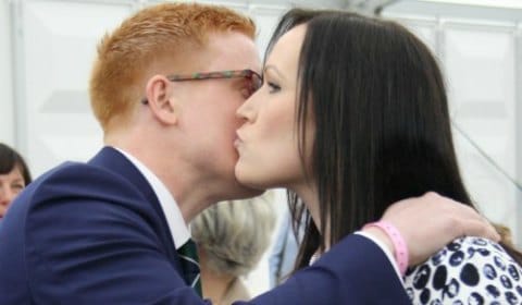 Doug and Natasha Pullen celebrate their election wins