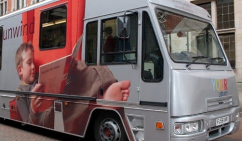 One of the mobile libraries