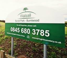 Walsall Burial Park