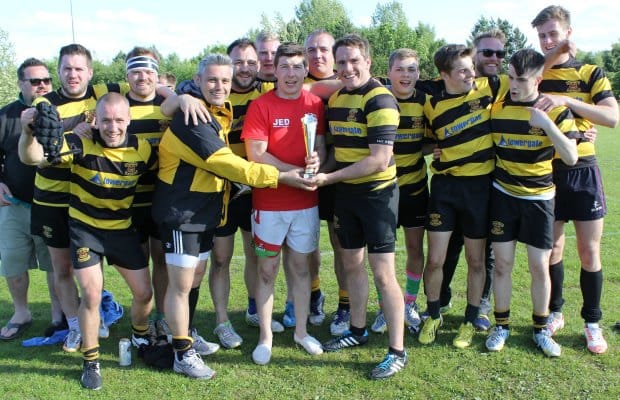 The victorious Stafford 7-a-side team. Pic: Joanne Gough