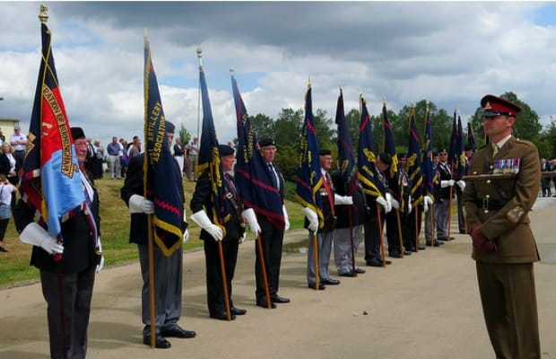 The Royal Artillery service of remembrance