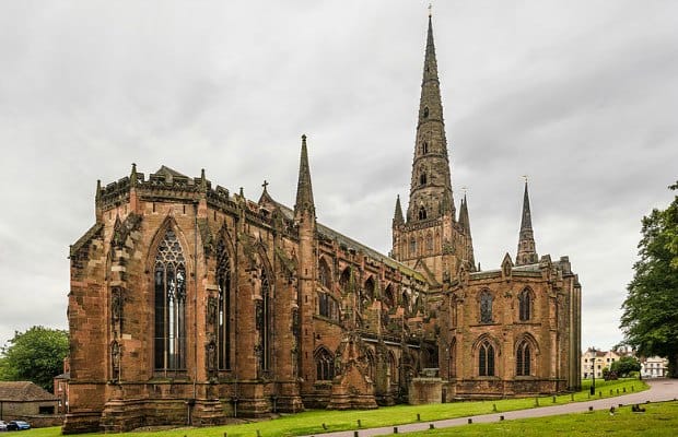 Lichfield Cathedral. Pic: David Iliff