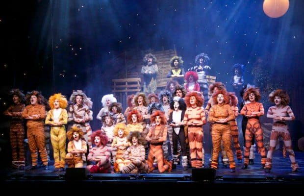 A Lichfield Garrick Youth Theatre performance of Cats