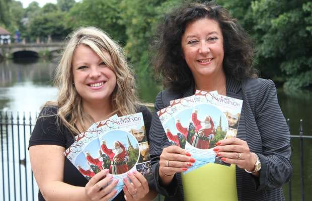Emily Robinson and Cllr Helen Fisher launch the new guide