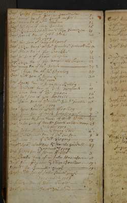 The scanned page featuring Samuel Johnson's baptism which has been published online