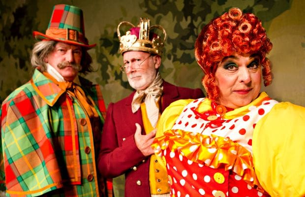 Some of the cast of Jack and the Beanstalk