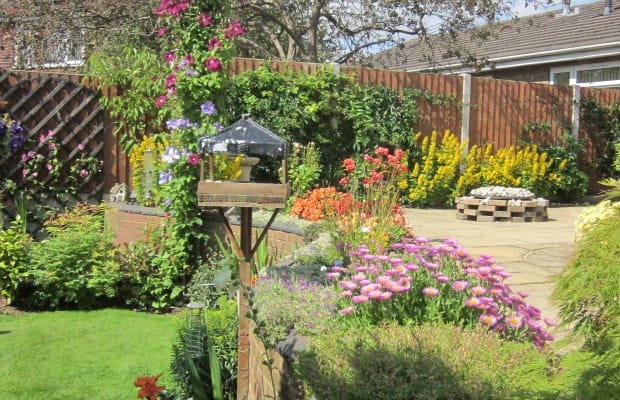 One of Pat and Trevor Tuffnell's winning gardens