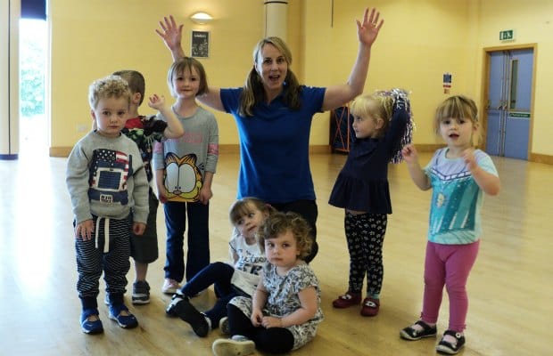 A Mini Mambos session at Burntwood Leisure Centre