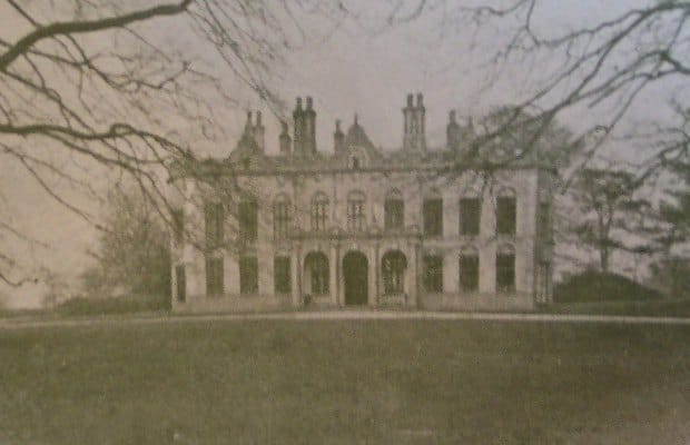 An image of Packington Hall from the 1900s