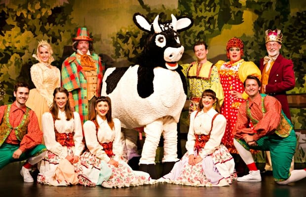 The cast of Jack and the Beanstalk