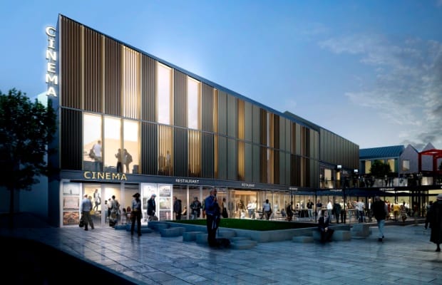 An artist's impression of the Friarsgate development