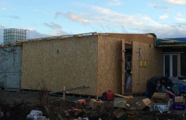 An extension to the kitchen building. Pic: Dave Simcox