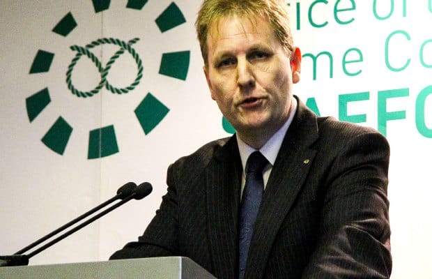 Police and Crime Commissioner Matthew Ellis