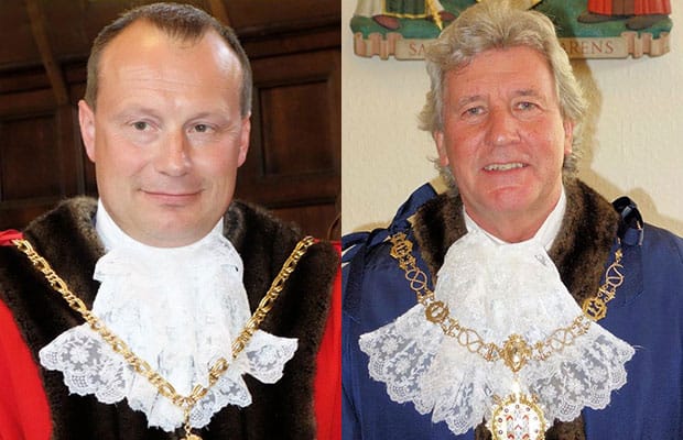 Cllr Andew Smith and Cllr Mike Sheldon
