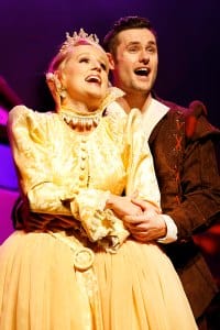 Jo Anne Stevens as Princess Jill and Dominic Griffin as Jack