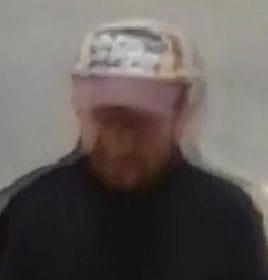 The man caught on CCTV in the Co-op store on Boley Park