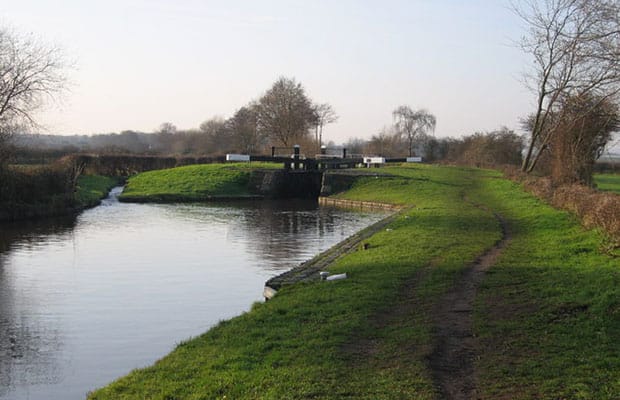 The Trent and Mersey Canal near Common Lock. Pic: Frank Smith