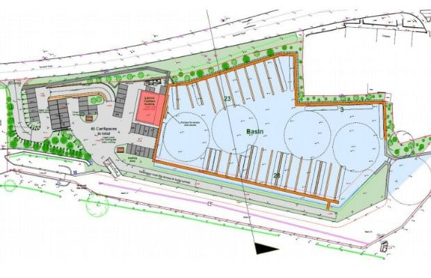 Plans for the new canal activity centre
