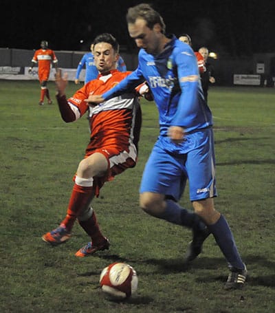 Jed Davies closes down. Pic: Pamela Mullins