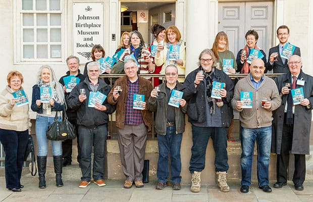 The launch of the real ale trail in Lichfield
