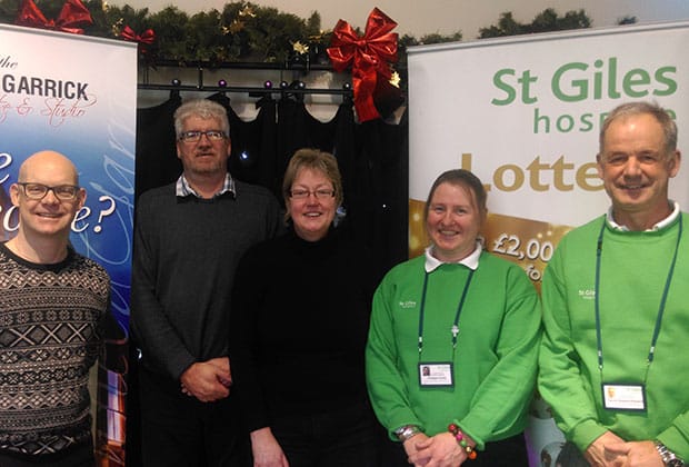The launch of the new Lichfield Garrick and St Giles Hospice link-up