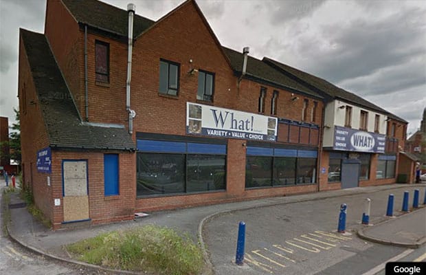 The former What! store in Lichfield. Pic: Google