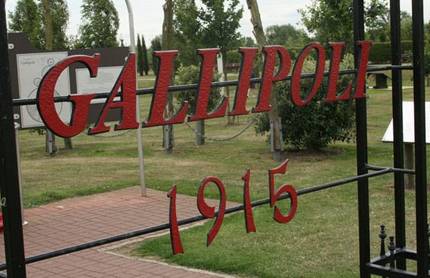 The Gallipoli Memorial at the National Memorial Arboretum