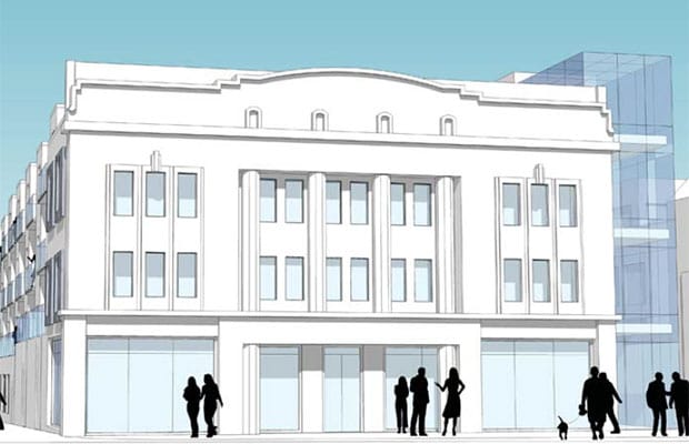 An artist's impression of how Lichfield's former cinema could look once converted